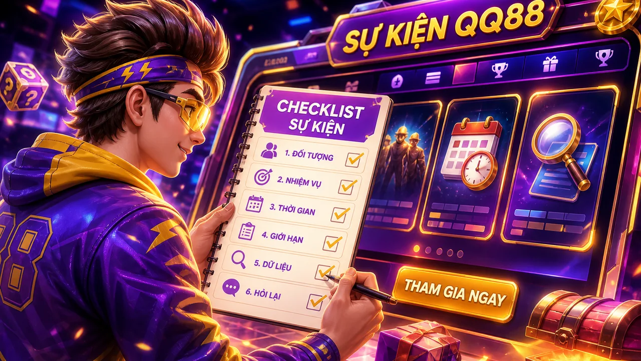 Checklist trước khi tham gia: cách đọc thể lệ khuyến mãi QQ88 theo sự kiện