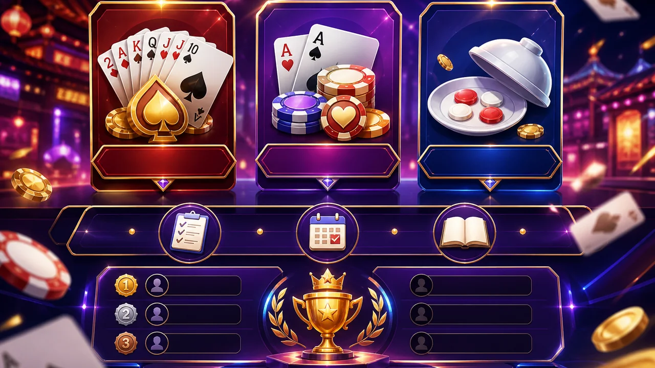 Khám phá bảng tham khảo game nổi bật: bảng xếp hạng game bài QQ88 được quan tâm trong sự kiện