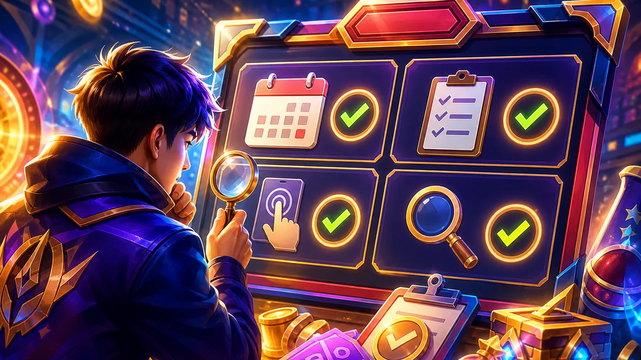 Checklist vào game: QQ88 sự kiện mới cần chuẩn bị gì trước khi tham gia?